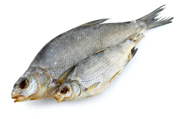 Dried bream and sea roach fishes — Stock Photo, Image
