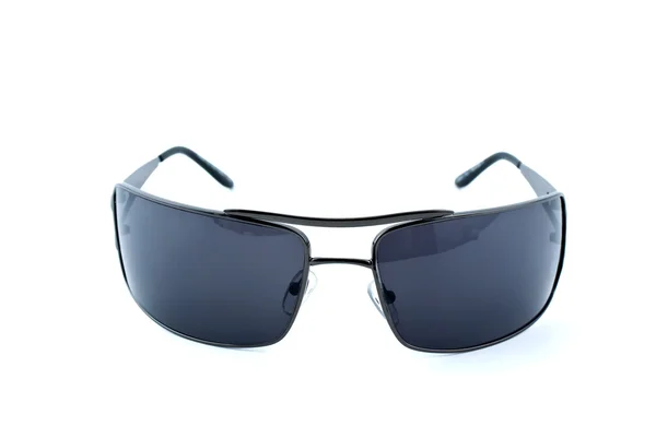 Svarta solglasögon framifrån — Stockfoto