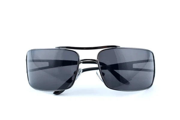 Óculos de sol pretos dobrados — Fotografia de Stock