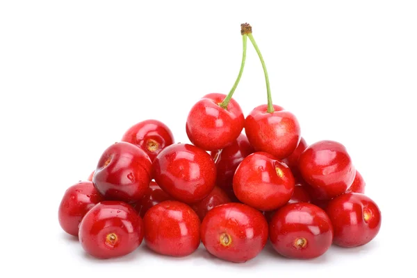 Pile of red cherries — Stock Photo, Image