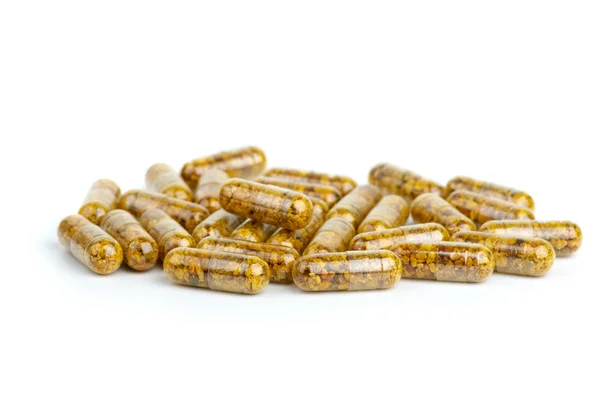 Stapel homöopathischer Pillen — Stockfoto