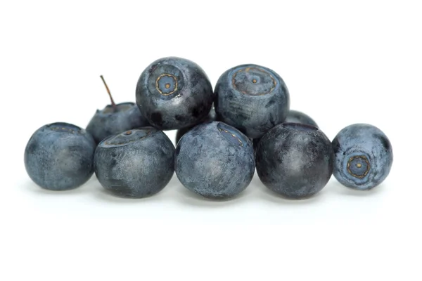一些蓝莓的特写镜头 — 图库照片
