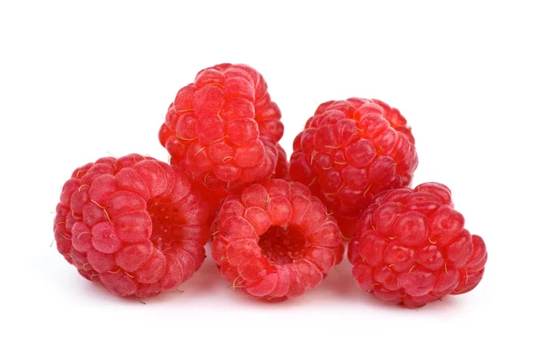 Some ripe raspberries — Stock Photo, Image