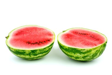 Watermelon sliced on half clipart