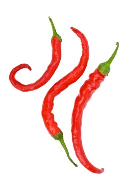 Üç red hot chili peppers