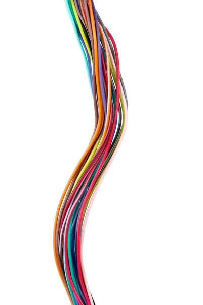 Bando de fios coloridos diferentes — Fotografia de Stock