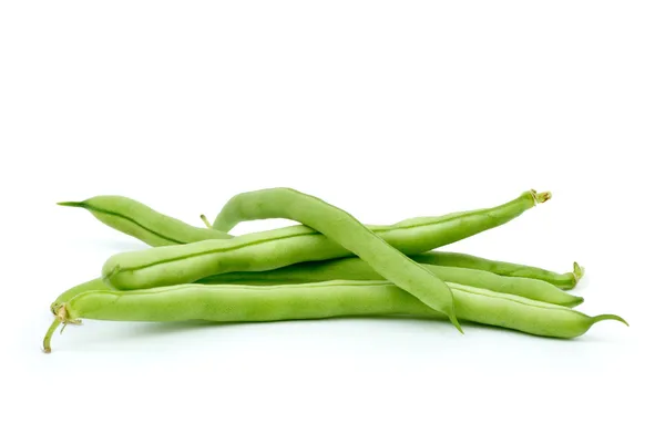 Málo zelené francouzské fazole — Stock fotografie
