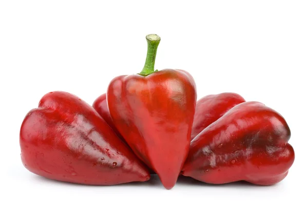 Some red sweet peppers — Stock Photo, Image