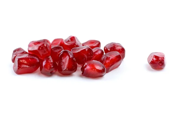 Niektórzy granat czerwony jagody — Zdjęcie stockowe