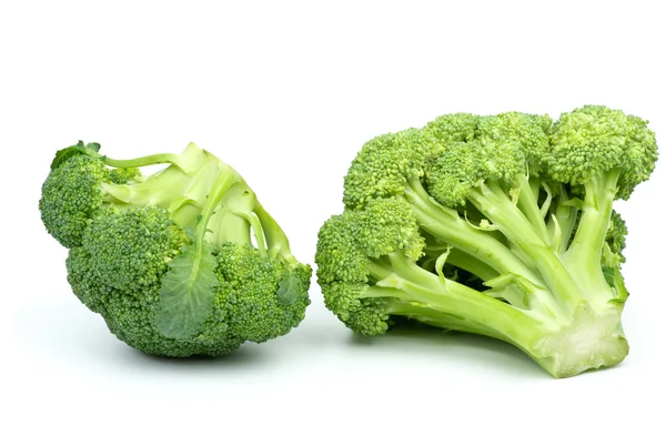 Duas peças de brócolis — Fotografia de Stock