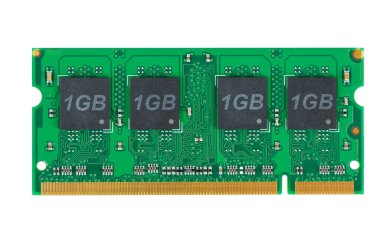 Laptop memory module (SO-DIMM) clipart