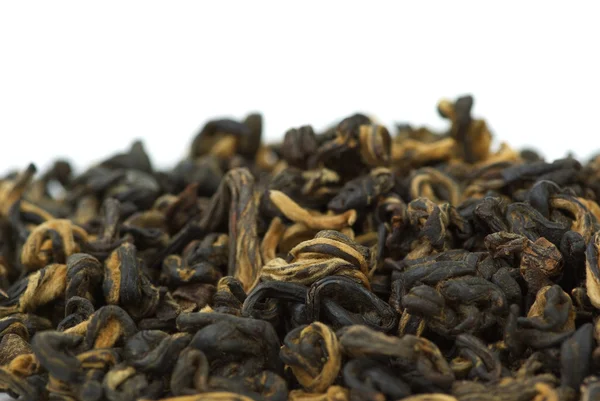 Czarna herbata z bliska — Zdjęcie stockowe