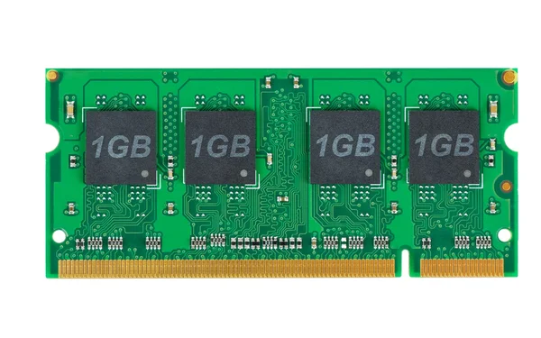 Модуль памяти ноутбука (SO-DIMM ) — стоковое фото
