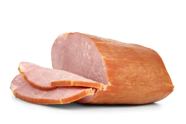 Sliced piece of ham — Stock Photo, Image