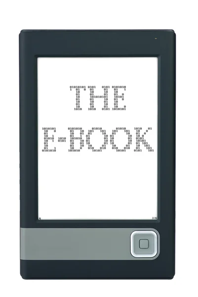 stock image E-book reader