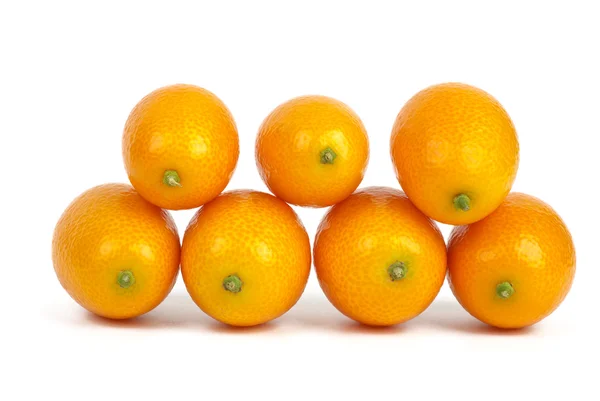 七个金橘水果 — 图库照片