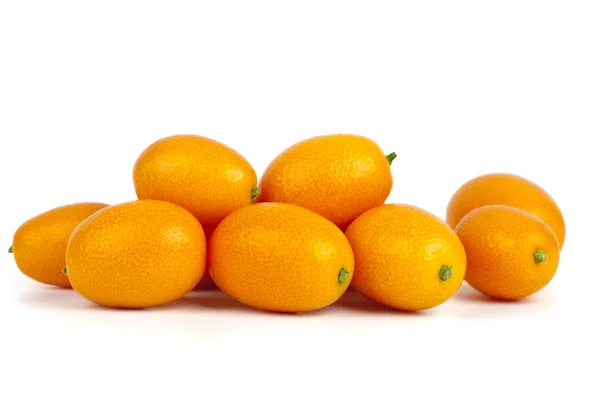 Poucos frutos de kumquat — Fotografia de Stock