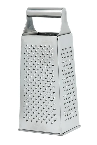 Stainless steel kitchen grater — Stock Photo, Image
