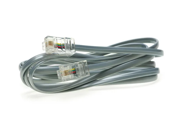 ISDN телефонний кабель — стокове фото