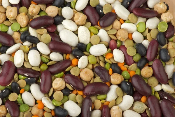 Mix z různých fazole — Stock fotografie