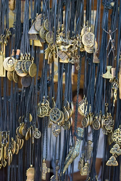 Variety of charms and amulets — Stock Photo, Image