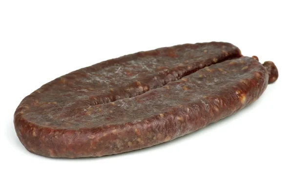 Türkische Sommerwurst (sucuk)) — Stockfoto