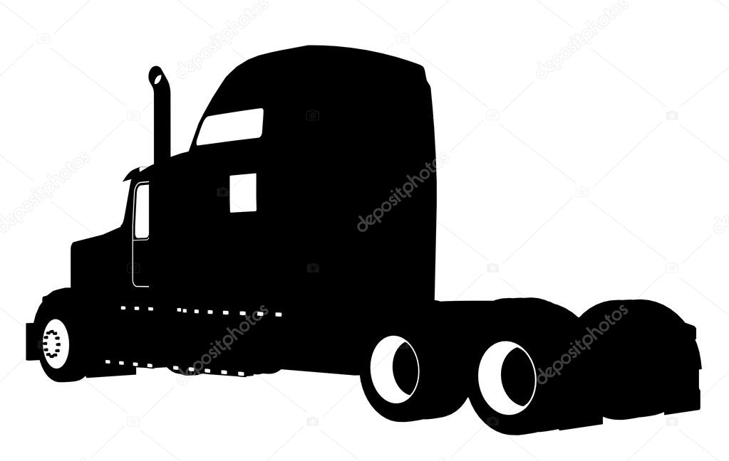 Truck (vector) — Stock Vector © icetray #3227401