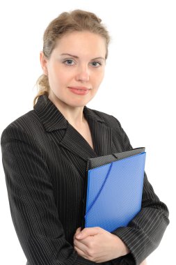 Bir planlayıcısı/klasör holding iş kadını
