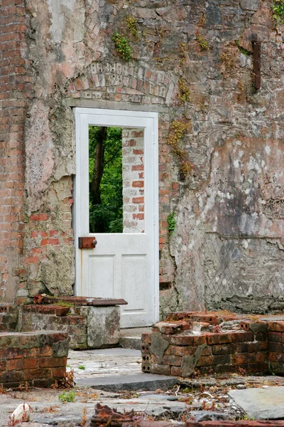 stock image Ruines and door