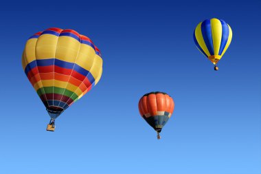 Hot air balloons clipart