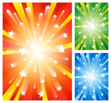 Fireworks backgrounds clipart