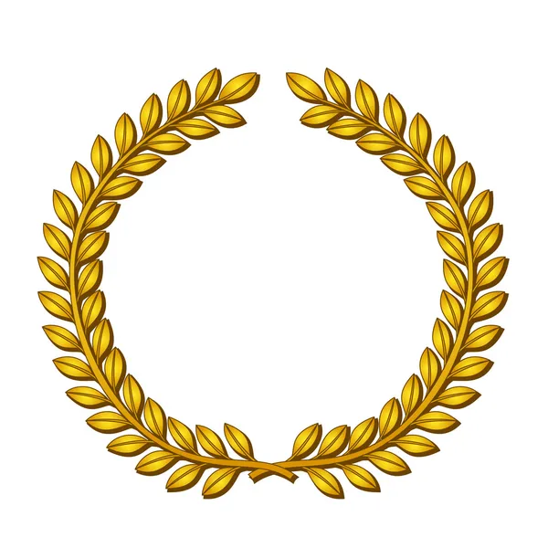 Wreath of laurels — Stock Vector