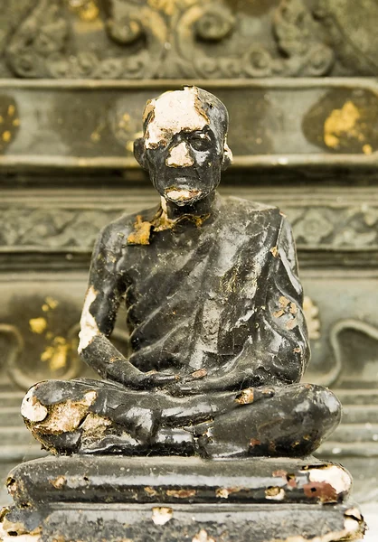 Estatua de monje envejecido — Foto de Stock
