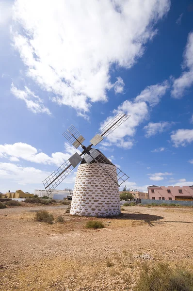 Moinho de vento, Ilhas Canárias — Fotografia de Stock