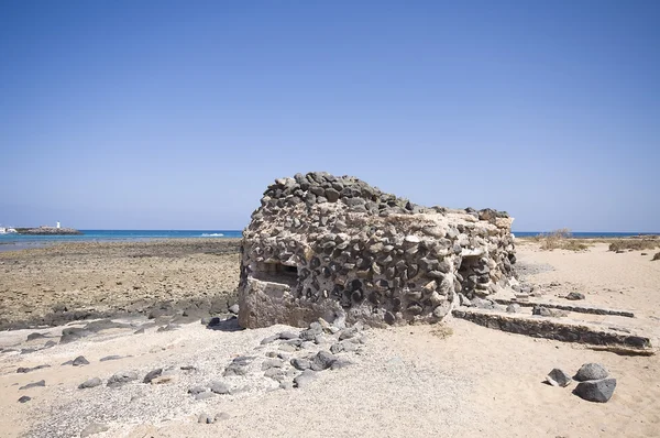 Antigo bunker em Fuerteventura — Fotografia de Stock