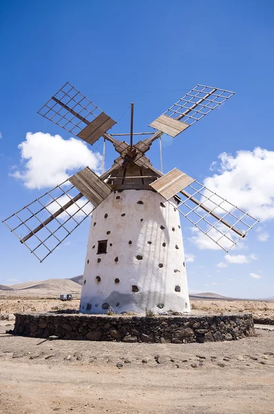 Windmühle, Kanarische Inseln — Stockfoto