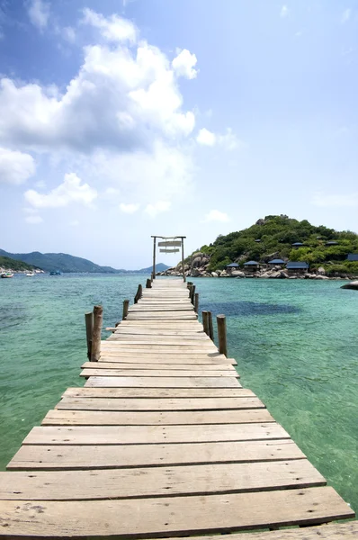 タイの美しい桟橋 — ストック写真