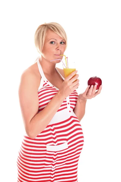Dieta saludable en el embarazo —  Fotos de Stock