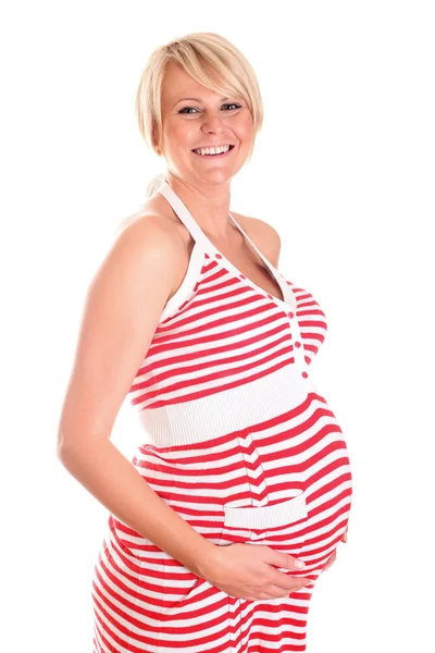 Terhes nő Stock Kép