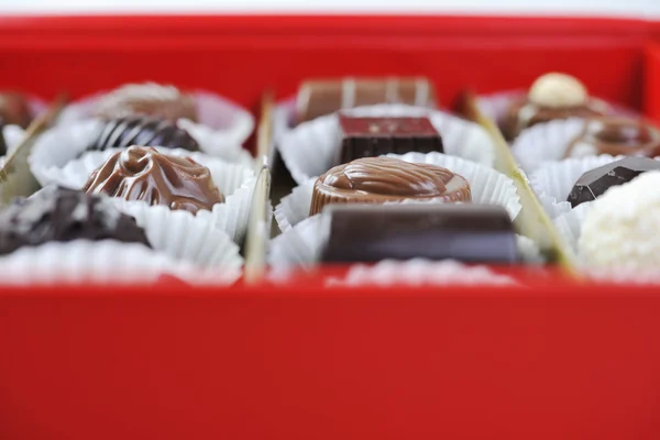 Čokoláda a pralinky — Stock fotografie