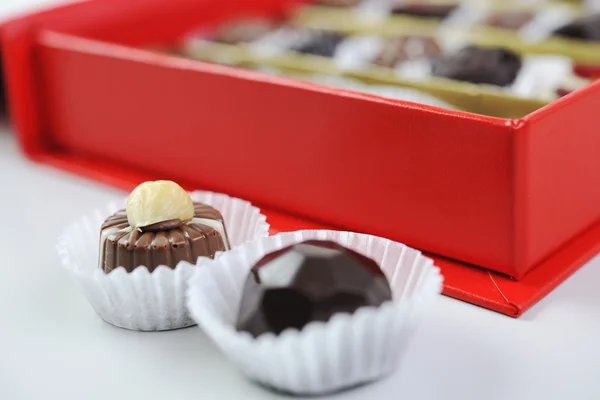 チョコレート、プラリネ — ストック写真
