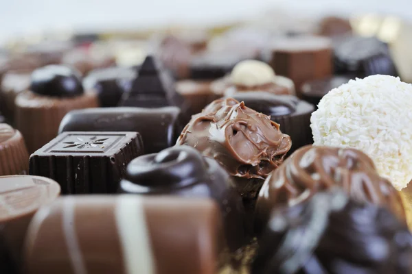 巧克力和米色 — 图库照片