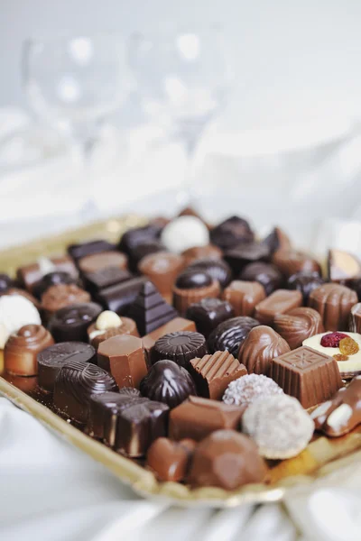 Choklad och nougat — Stockfoto