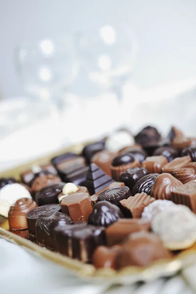 Chocolate y praliné — Foto de Stock