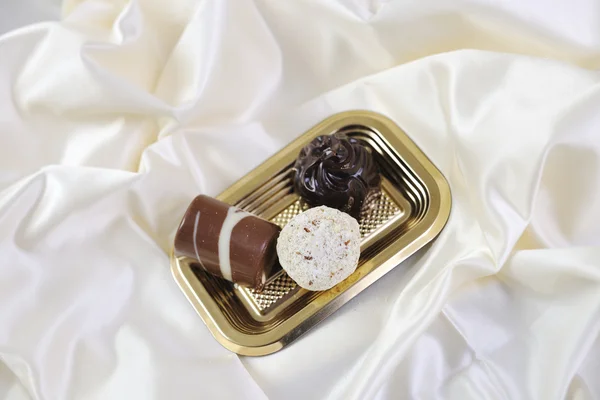 Csokoládé és praliné — Stock Fotó