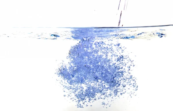 Bulle d'eau bleue — Photo