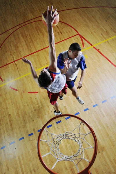 Giocare a basket gioco — Foto Stock