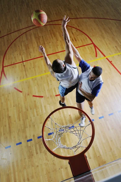 Playing basketball game — Stock Photo, Image