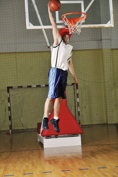 Basketball jump — Stock Photo, Image