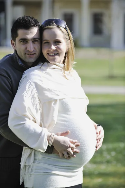 Felice gravidanza — Foto Stock